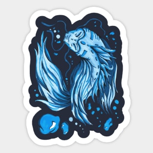 Koi Elemental- Ocean Sticker